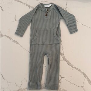 Jamie Kay Ribbed One Piece in Sage Green